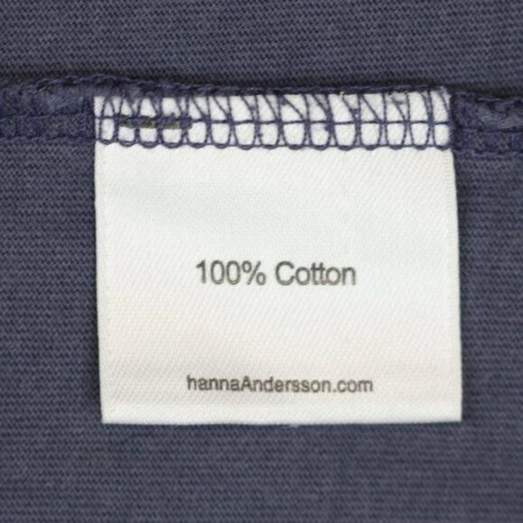 Hanna Andersson Boys Size 10 Blue White Bicycle Graphic Crewneck Long Sleeve Tee - Picture 8 of 9